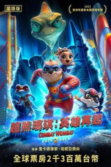 《Combat Wombat: Back 2 Back》海报