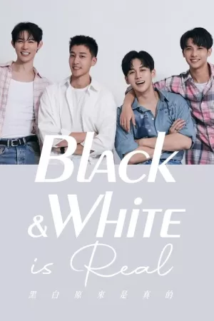 《黑白原来是真的》海报
