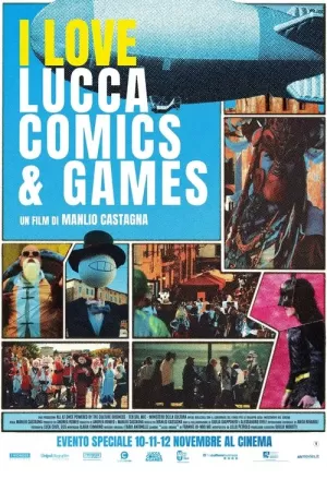 《I Love Lucca Comics & Games》海报