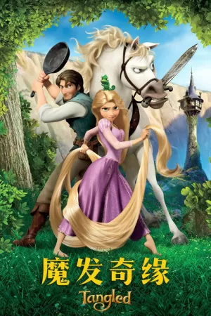 《魔发奇缘》海报